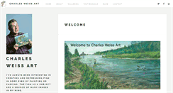 Desktop Screenshot of charlesweissart.com